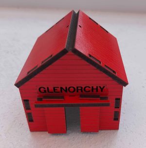 Glenorchy Red Shed Model Kitset