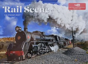 2027 New Zealand Rail Scene Calendar