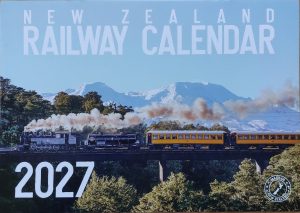 2027 New Zealand Railway Calendar
